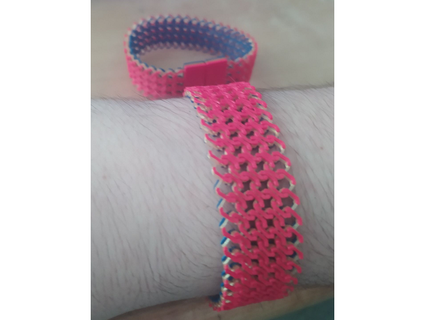 cotte mailles bracelet sauvageuk 3d print model - Mito3D
