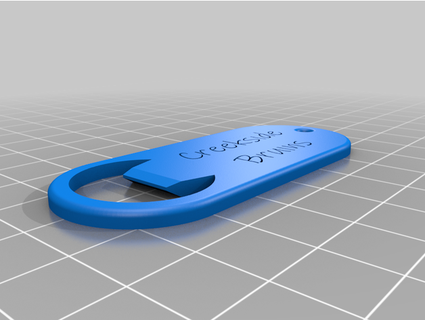 creekside bottle opener showlett15 3d print model - Mito3D