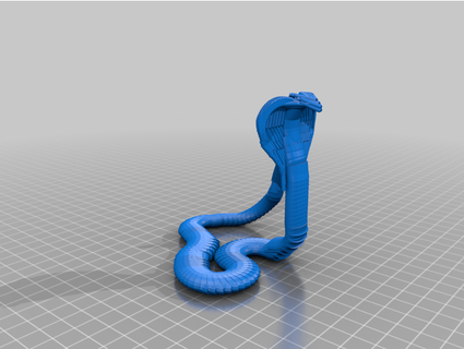 king cobra xavier08gates 3d print model - Mito3D