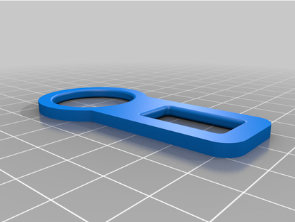 seatbelt clip - quick print 3dcasilda 3d print model - Mito3D
