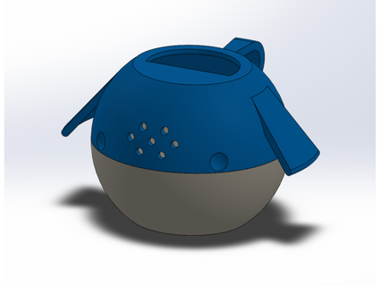 wailmer watering pail inducedrug 3d print model - Mito3D