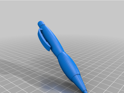 alcohol pen tsai jia jen 3d print model - Mito3D