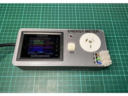 energy meter case wisestone 3d print model - Mito3D
