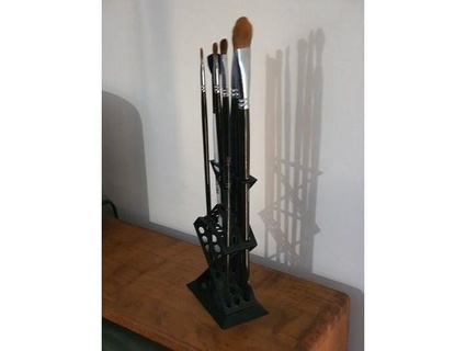 brush & tool holder the-cave-of-creation  3d print model - Mito3D
