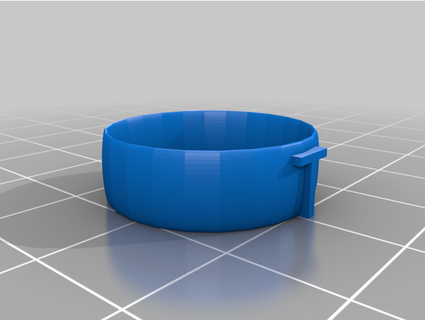 initiale bague tiffanywaker 3d print model - Mito3D