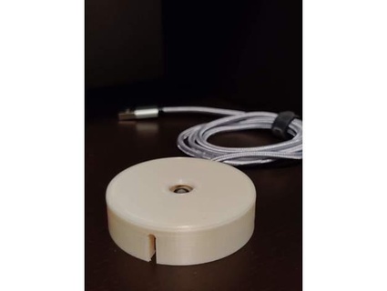 xiaomi mi vide nettoyeur mini magnétique chargeur supporter marshmallow140 3d print model - Mito3D