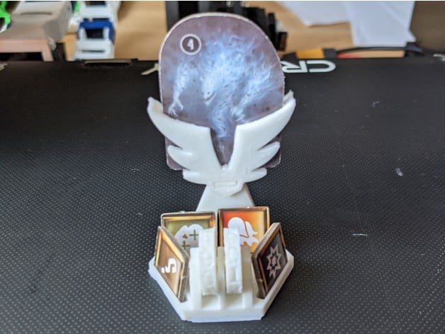 Gloomhaven Frosthaven Monster standee Base neu gemischt geprägt symmetrisch Räder gameyspirits 3D print model - Mito3D