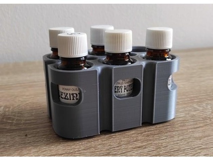 essential oil stand saloos zvedak 3d print model - Mito3D