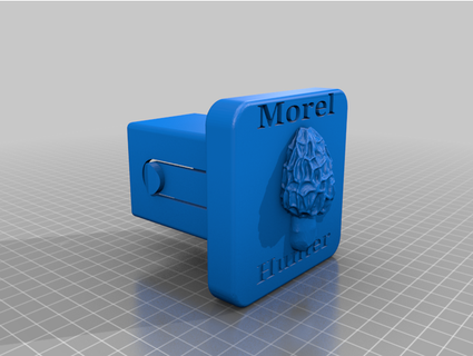 morel hitch cover fishing1969 3d print model - Mito3D