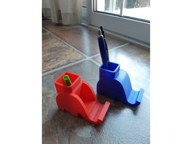 célula teléfono bolígrafo soporte Southbaygsr 3D print model - Mito3D