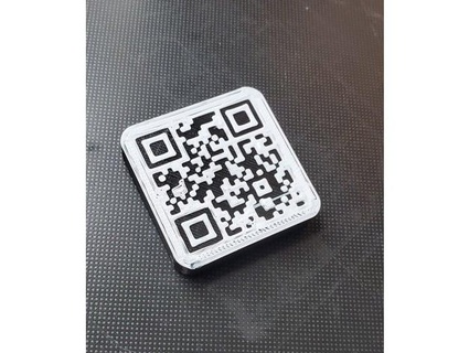 rick roll qr code huds 3d print model - Mito3D