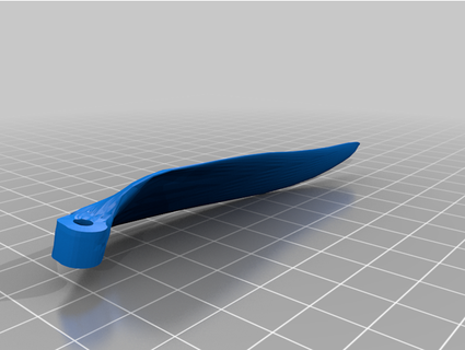 Volantex Anka kuşu katlama pervane yeniden düzenleme pl tasarım 3d print model - Mito3D