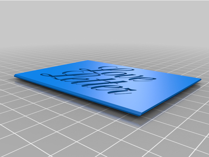 amar carta cartão jogos caixa bbzed 3d print model - Mito3D