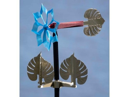 wind pinwheel weather vane millerite 3d print model - Mito3D