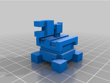 cogmind - programmer sharkprints 3d print model - Mito3D