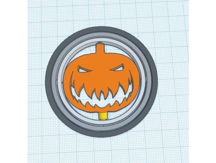 Halloween zucca giroscopio rkxone 3d print model - Mito3D