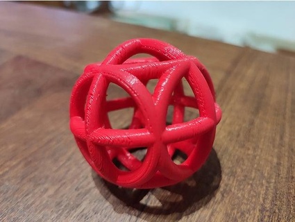 sphère tuyaux fokerman 3d print model - Mito3D