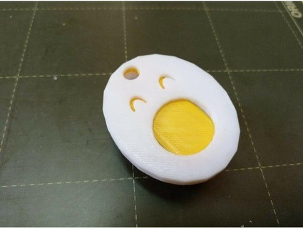 chiave catena uovo scatola per informatica 3d print model - Mito3D