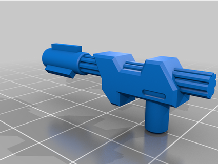 cliffjumper glass gas pistols tfpivman 3d print model - Mito3D
