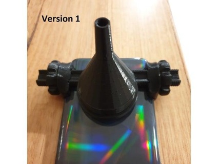 smartphone otoscope work progress 3dprintbunny 3d print model - Mito3D