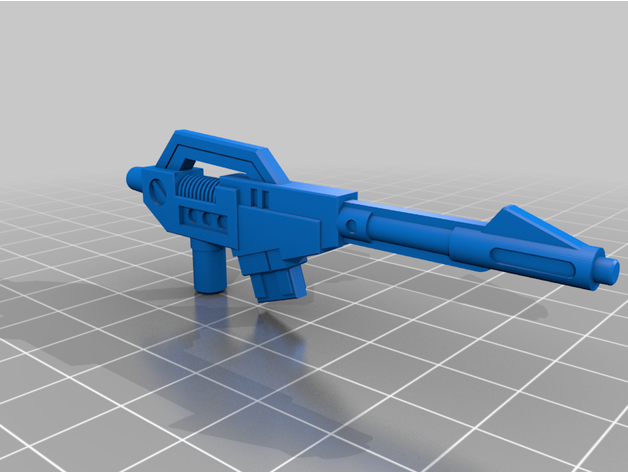 transformateurs flou blaster tfpivman 3D print model - Mito3D