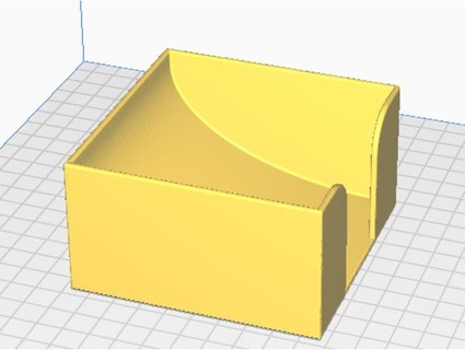 wattest bchen - cotton bud box zumselman 3d print model - Mito3D