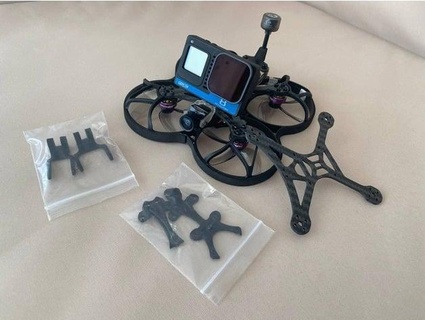 betafpv 95x inthesk version top plate + 3d pieces inthesk  3d print model - Mito3D
