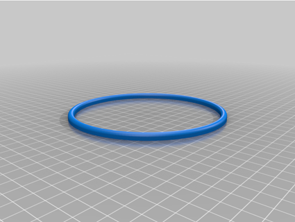 rubber seal ring filter pump index krystal clear plotterbilly 3d print model - Mito3D