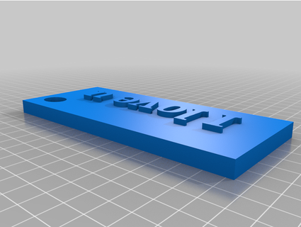 seviyorum keylargotacher 3d print model - Mito3D