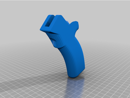 ca featureless grip greenleafskippyguy 3d print model - Mito3D