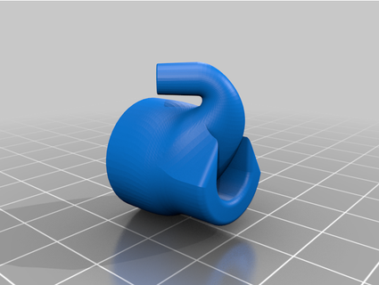 5mm airbrush cup craftcentric 3d print model - Mito3D
