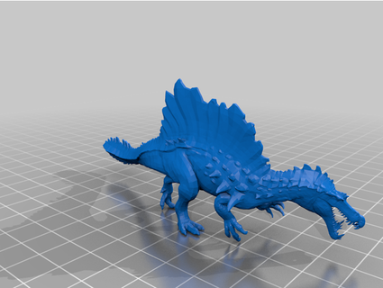 ilha hipopótamo espinossauro xenomorph636 3d print model - Mito3D