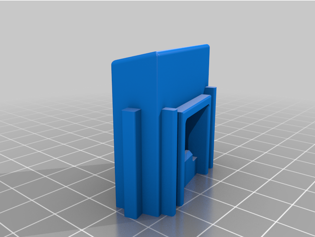 hyundai terracan center armrest latch extruded realities 3D print model - Mito3D