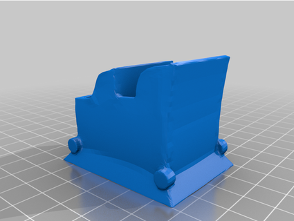 rollercoaster wagon piece unfair board game jejethingiverse 3d print model - Mito3D