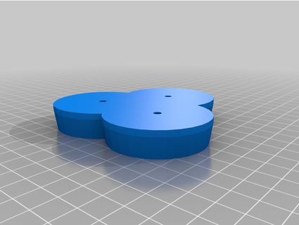 trefoil cookie cutter waynibus 3d print model - Mito3D