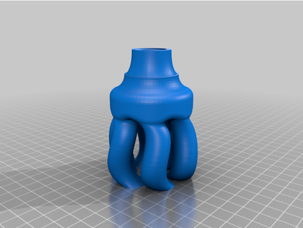 shower head octopus hugolatra 3d print model - Mito3D
