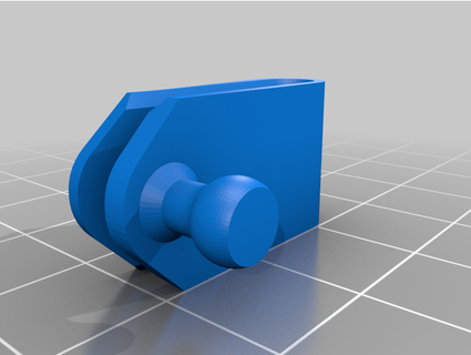 car microphone clip pillar trim improprietary 3d print model - Mito3D