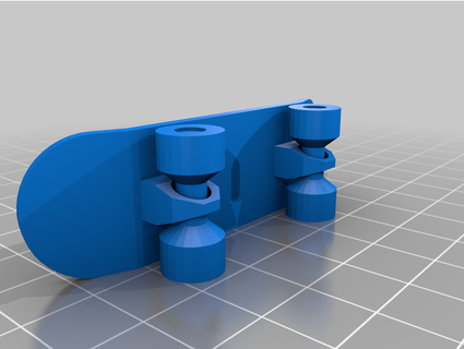 skateboard v3 laboratorio 3d print model - Mito3D