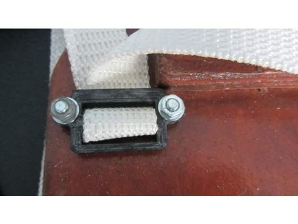strap buckle w m4 screw mount dobredani 3d print model - Mito3D