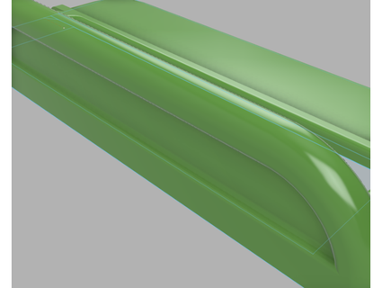 track rail kerf offset tool - parametric version wilnic 3d print model - Mito3D
