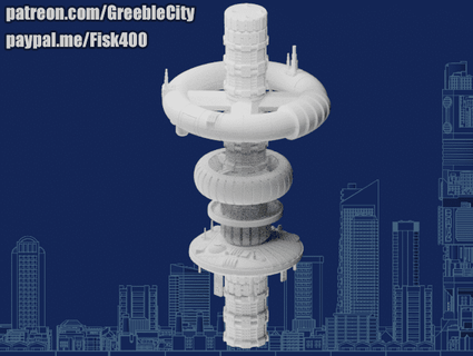 may exclusive bundle space elevator fisk400 3d print model - Mito3D