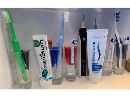 ikea gr sej toothbrush stand borren 3d print model - Mito3D