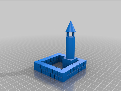 modular medieval castelo fabricante eslovaco 3d print model - Mito3D
