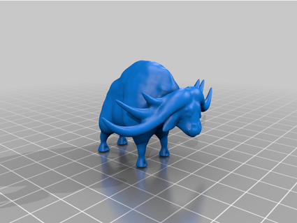 skull island sker buffalo xenomorph636 3d print model - Mito3D