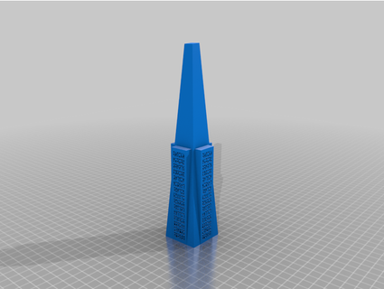 stargate obelisque ancien alexandronolo 3d print model - Mito3D