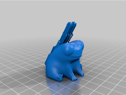 fred frog ready war clankers1o1 3d print model - Mito3D