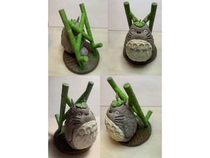 totoro phone stand an60 3d print model - Mito3D