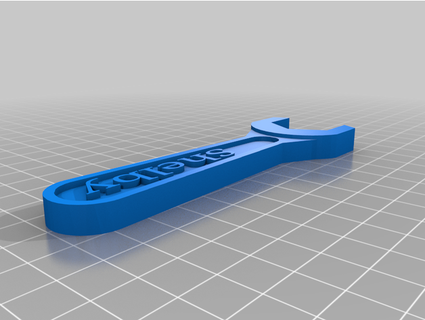 shelby spanner rowanook 3d print model - Mito3D