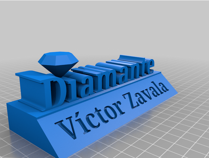 Diamant Valitoversum 3d print model - Mito3D