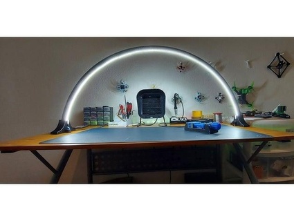 LED cubierta carcasa funda transparente ligero puente arco leyes especiales 3d print model - Mito3D